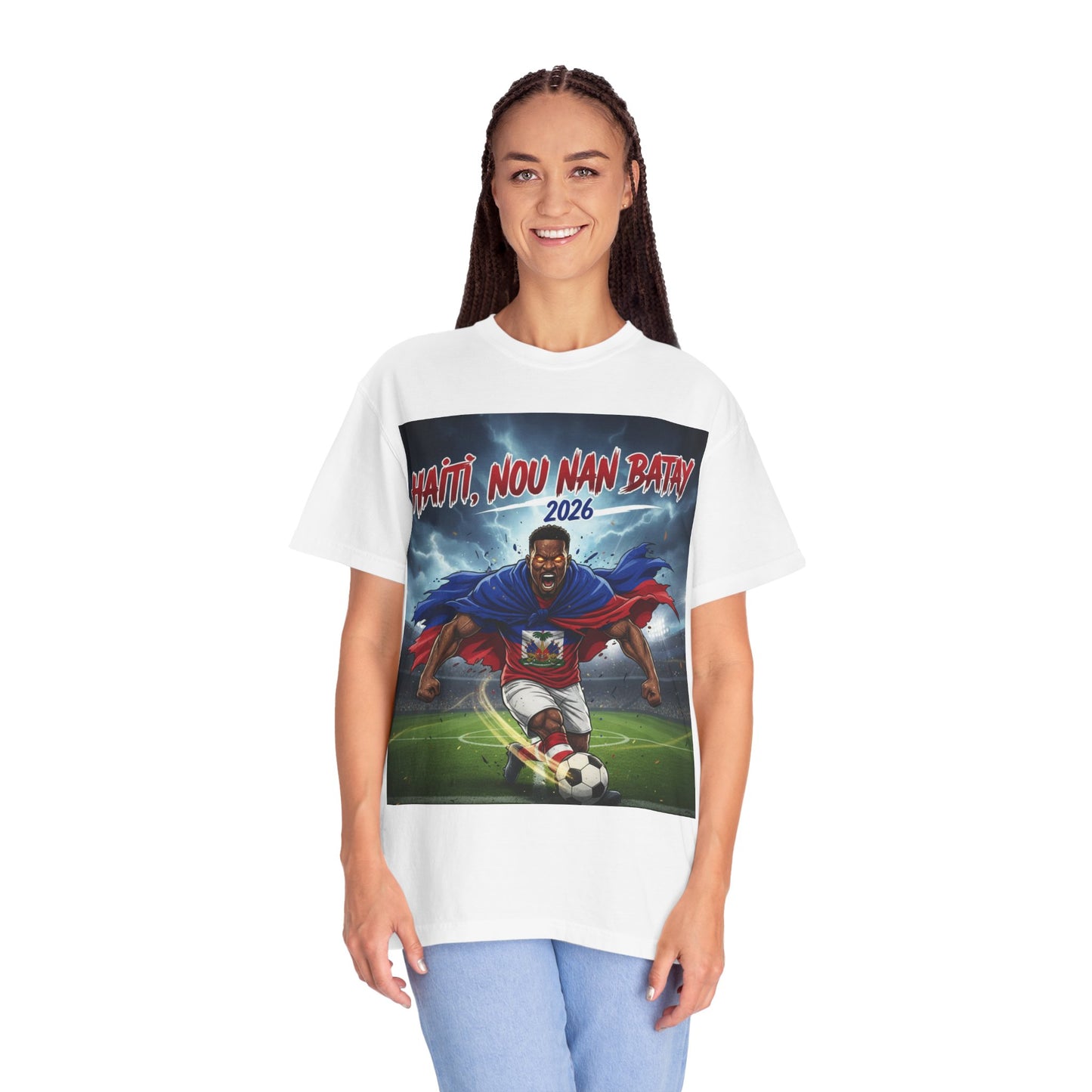 Haiti Nou Nan Batay 2026 Soccer T-Shirt