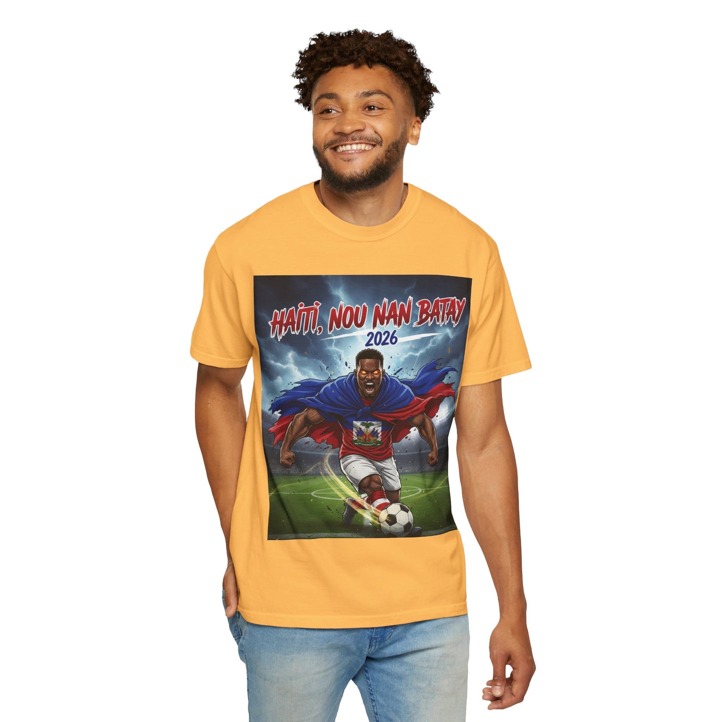 Haiti Nou Nan Batay 2026 Soccer T-Shirt