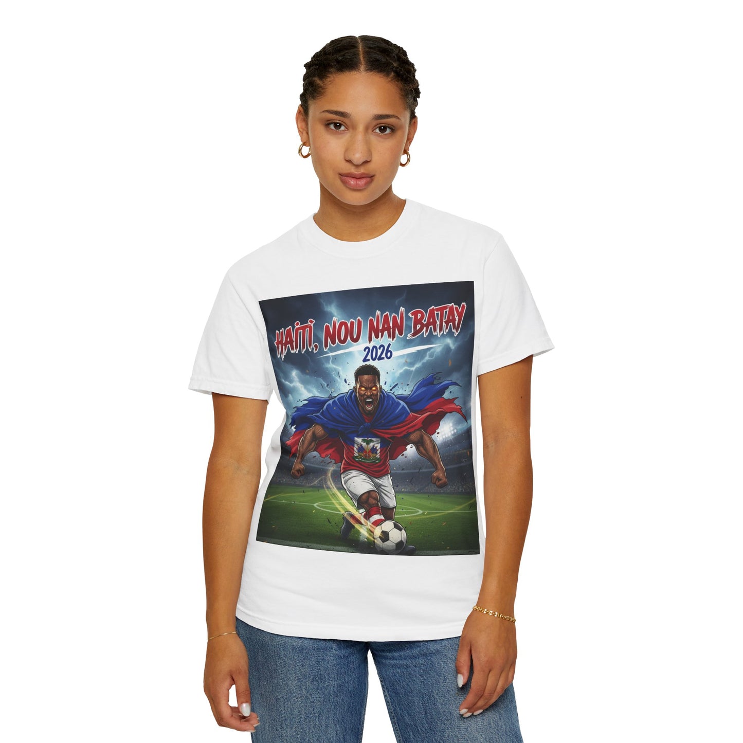 Haiti Nou Nan Batay 2026 Soccer T-Shirt